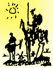 Don Quixote - by Pablo Picasso