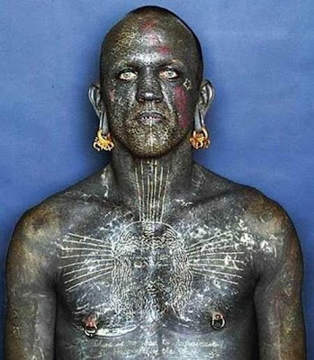 Worlds Most Tattooed Man :: Wtf Pictures most tattooed man on the planet