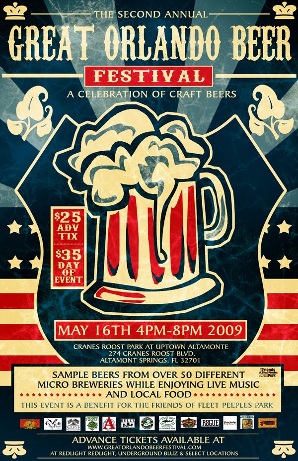 Patrick Fatica Graphic Design Blog The Great Orlando Beer Festival