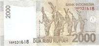 Uang Baru Dua Ribu Rupiah