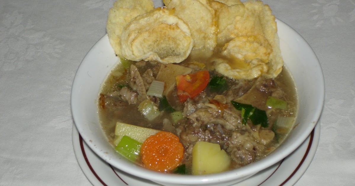 Resep Masakan Indonesia Sop Buntut kuliner mahasiswa