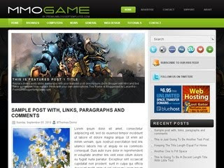 MmoGame Blogger Template