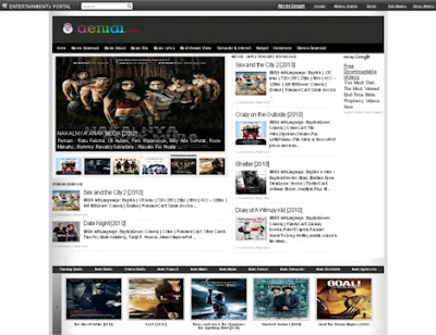 Denidi Portal V2 Blogger Template
