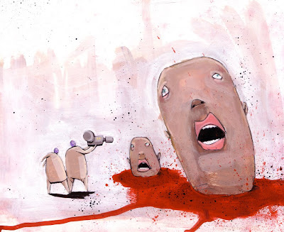 violence collage