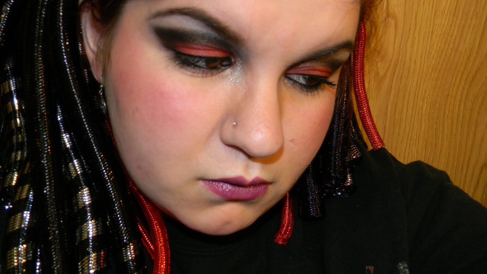 Faeries Stole My Lipstick!: BASIC Cyber Goth-Experiment