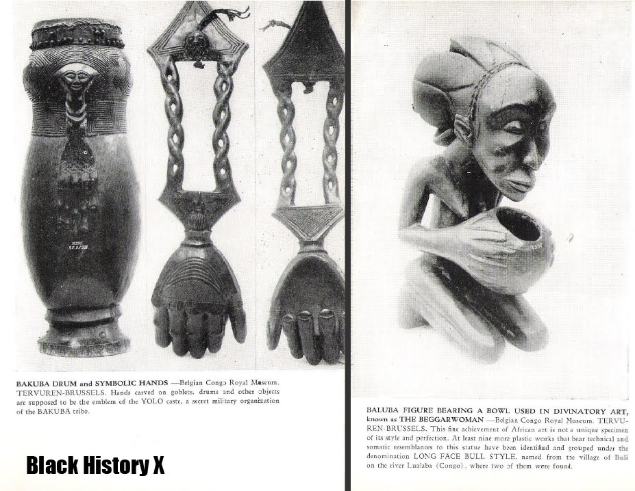 Black History X Negro Art in Belgian Congo 1958