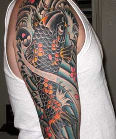  Tattoo Designs on Koi Fish Tattoo Carp At The Dragon Gate   Tattoo Designs