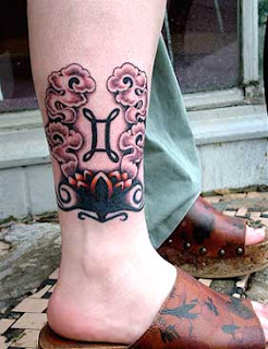 image of Tribal gemini tattoos designs
