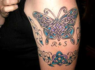 image of Celtic Butterfly Tattoo