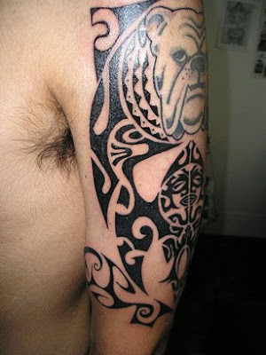 Tribal Dolphin Tattoo.