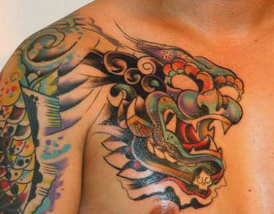 rampant lion tattoo. Lion Tattoo-The Tattoo King.