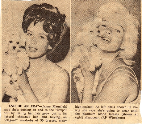 Talk:Jayne Mansfield/Archive 2 - Wikipedia