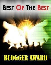 best of the best blogger award