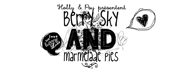 Berry Sky &Marmelade Pies
