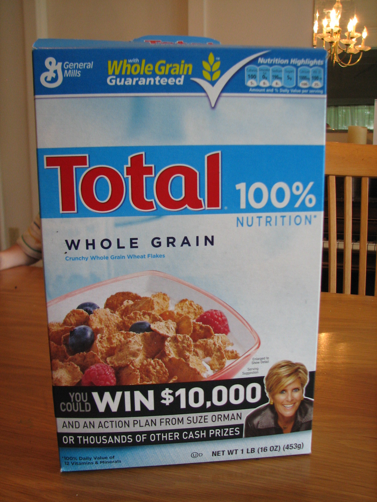 total cereal iron