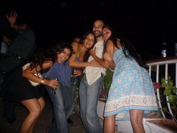 Actress Reema sen & Shreya in Private party