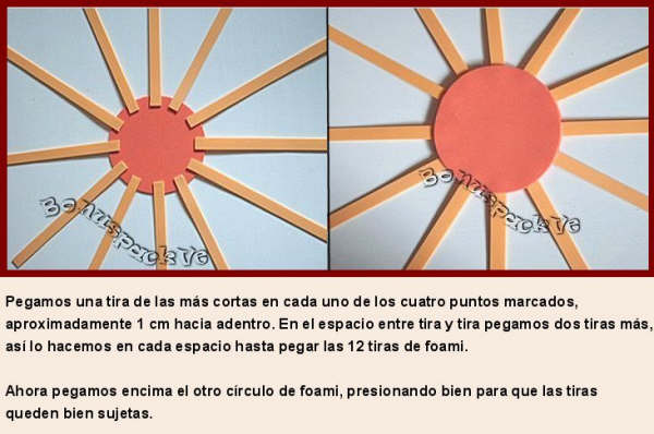 mis pequeñas manualidades: CESTA EN FOMI