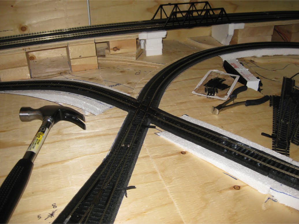 TY'S MODEL RAILROAD Laying Track Part I