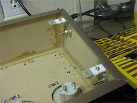 Control panel brackets