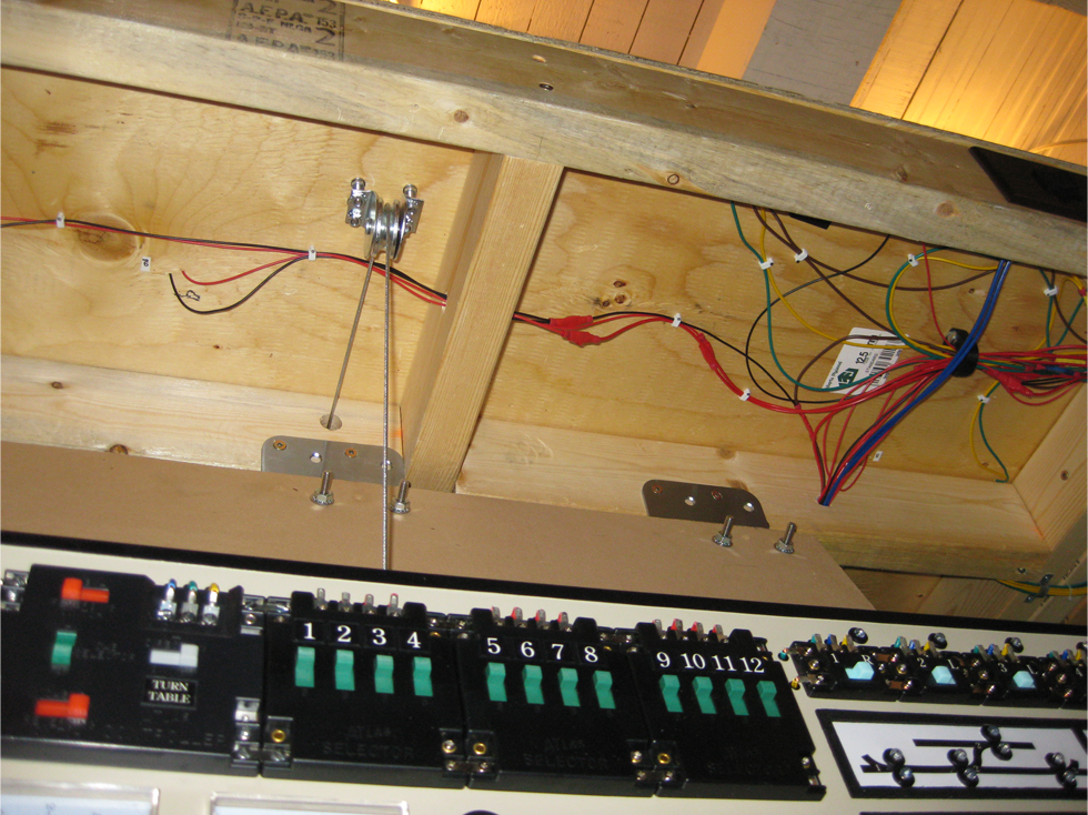 TY'S MODEL RAILROAD Control Panel Winch System