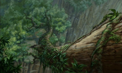 Animation Backgrounds: TARZAN (Disney, 1999)