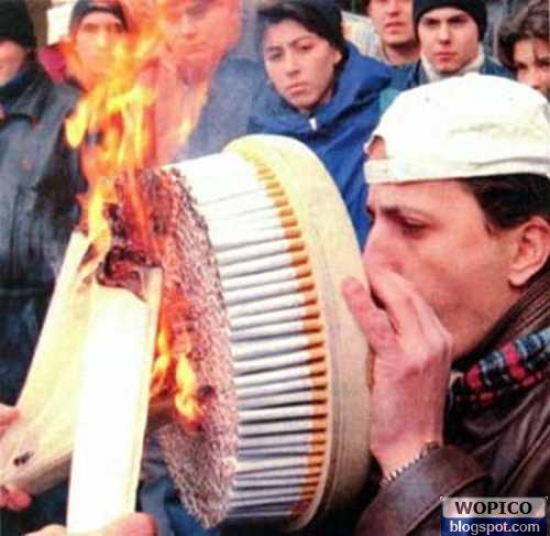 some smokers years after
