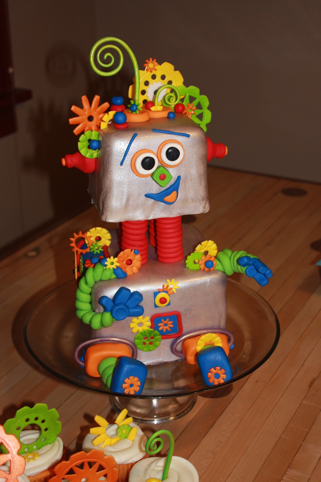 Sweet by Stefanie G A first birthday cake for Phoenix!