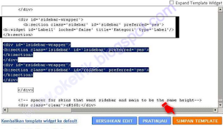 Membuat 2 Kolom sidebar (2)