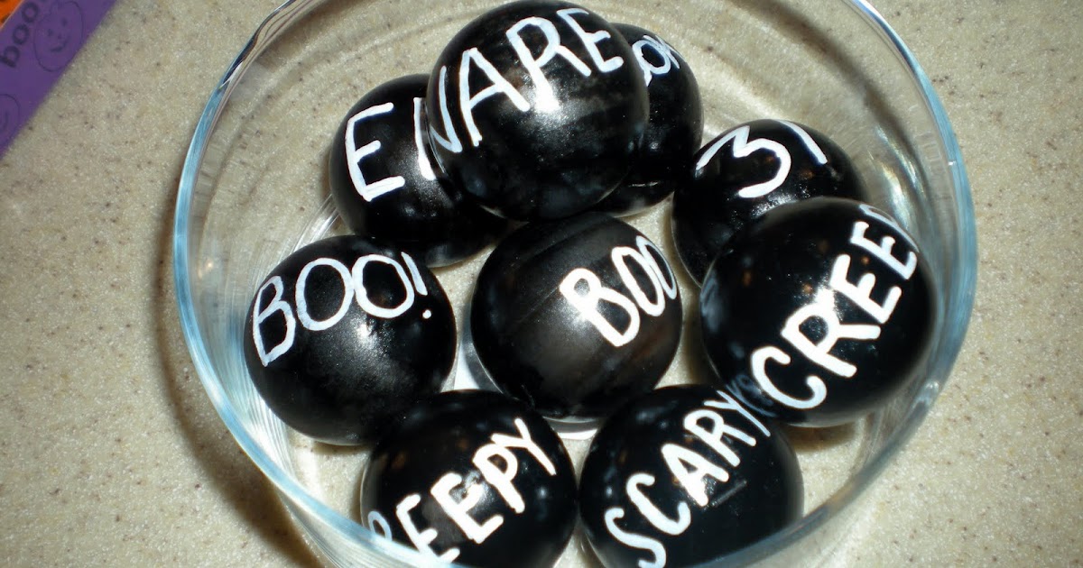 halloween balls! the thrifty ba