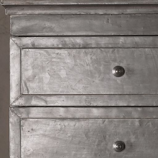 Diy Restoration Hardware Inspired Faux Zinc Nightstand