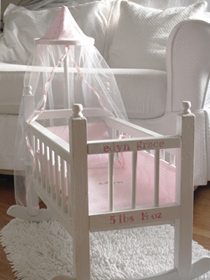 Pottery Barn Cradle White Out Project 2 Bedding And Canopy