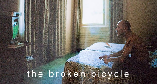 the broken bicycle