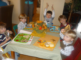 Kiddie Table at Thanksgiving