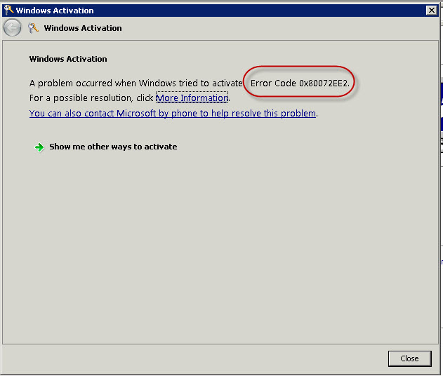Activate Server 2008 R2 By Phone