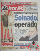 capa de jornal 24 Horas
