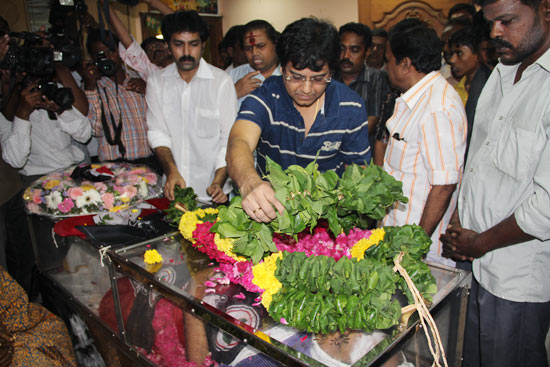 Celebs Pays Last Respects To SS Chandran 1 film pics