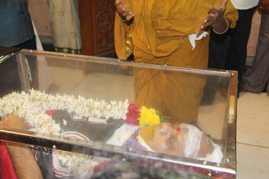 Celebs Pays Last Respects To SS Chandran 1 function pics