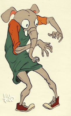 Skinny Elephant Guy Skinny Elephant Guy