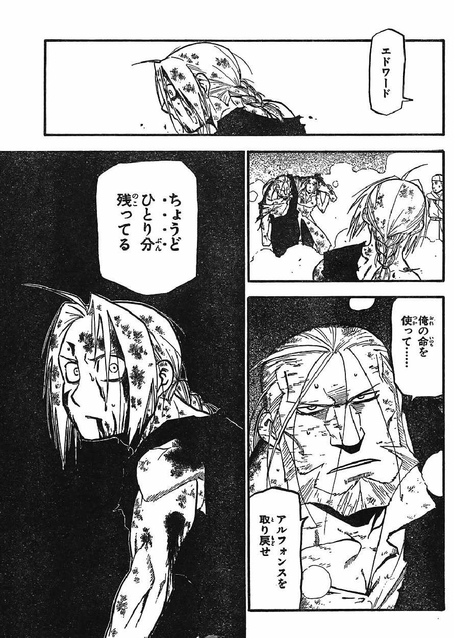 Fullmetal alchemist raw manga