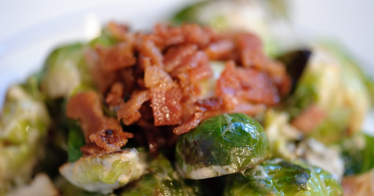 The Frugal Girlmet Brussels Sprouts with Bacon and Horseradish