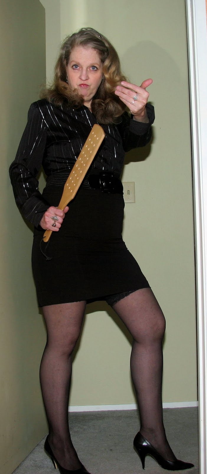 A very sound spanking. A very sound spanking.
