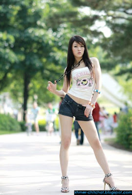 korean hot model hwang  mi hee