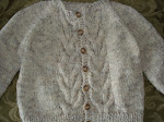 Zealan's Beige Cardigan