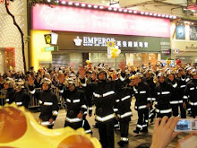 French firefighter gymnasts