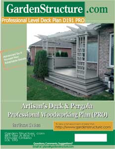Plans for this pergola and Plans for this pergola and
