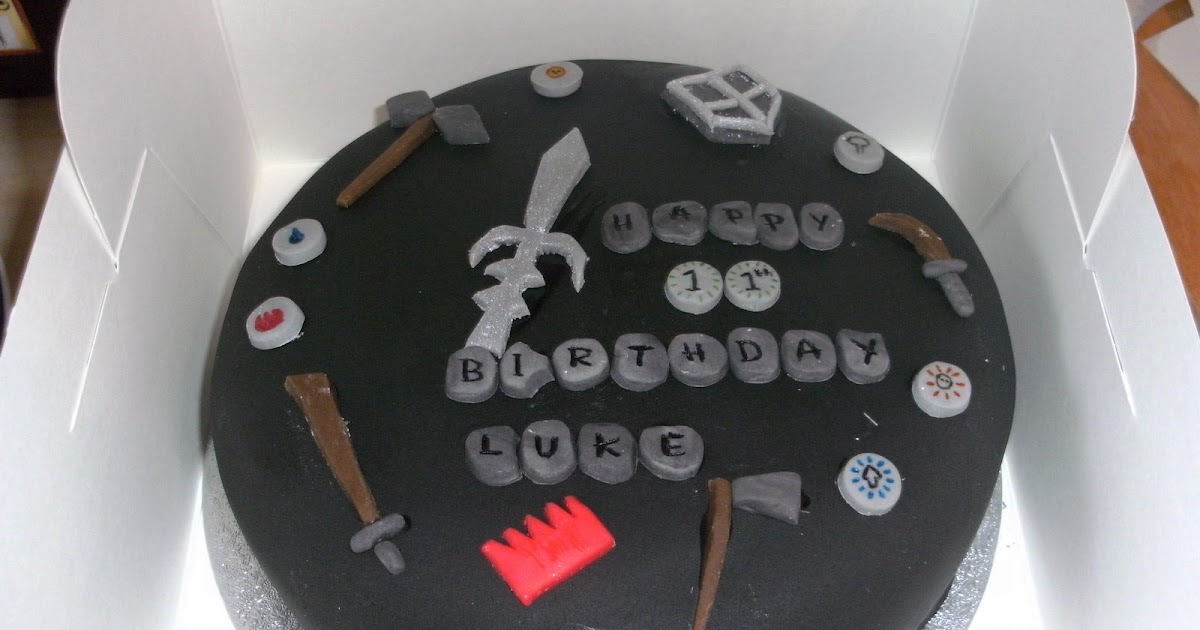 Sam's Cakes Runescape Cake
