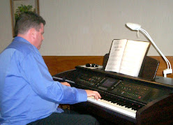 Our May 2008 Guest Artist, Chris Larking launching our new Yamaha,Clavinova CVP-305