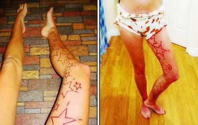 Horrible tattoo creations