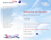 A history of branding, client service and the weather. (book flights hotels holidays car rental with british airways ba)