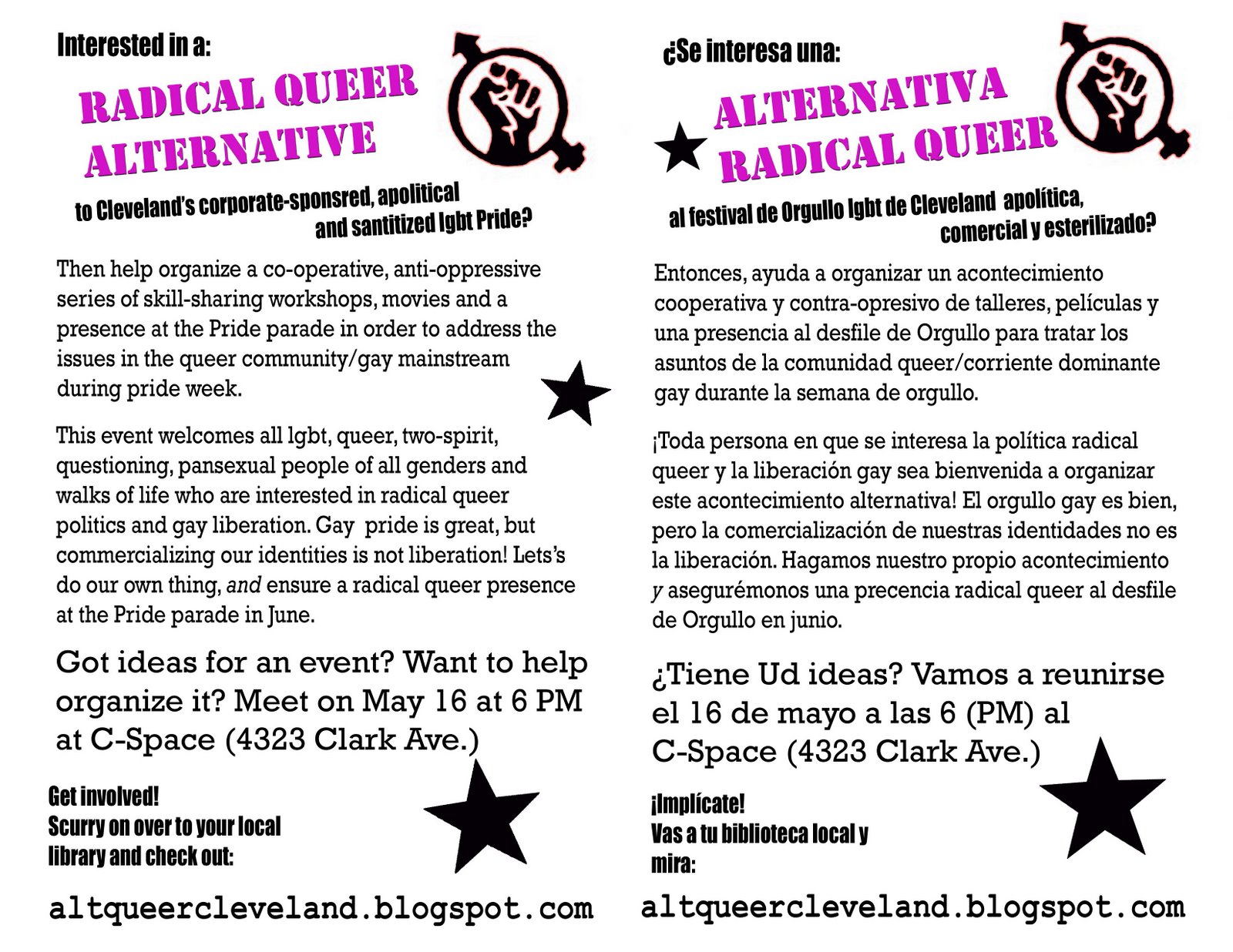 Organizing meeting! May 16